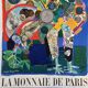 Affiche lithographique de Roger Bezombes, La Monnaie de Paris, 1968-69
