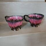 2 vintage cups and saucers