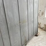 XXL workshop locker with blue patina