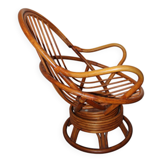 Rattan armchair