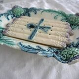 Ceramic tray Asparagus slip