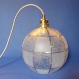 Vintage 60s portable pendant lamps from France - newly electrified