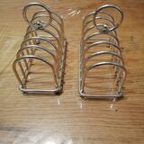 Set of two toast holders