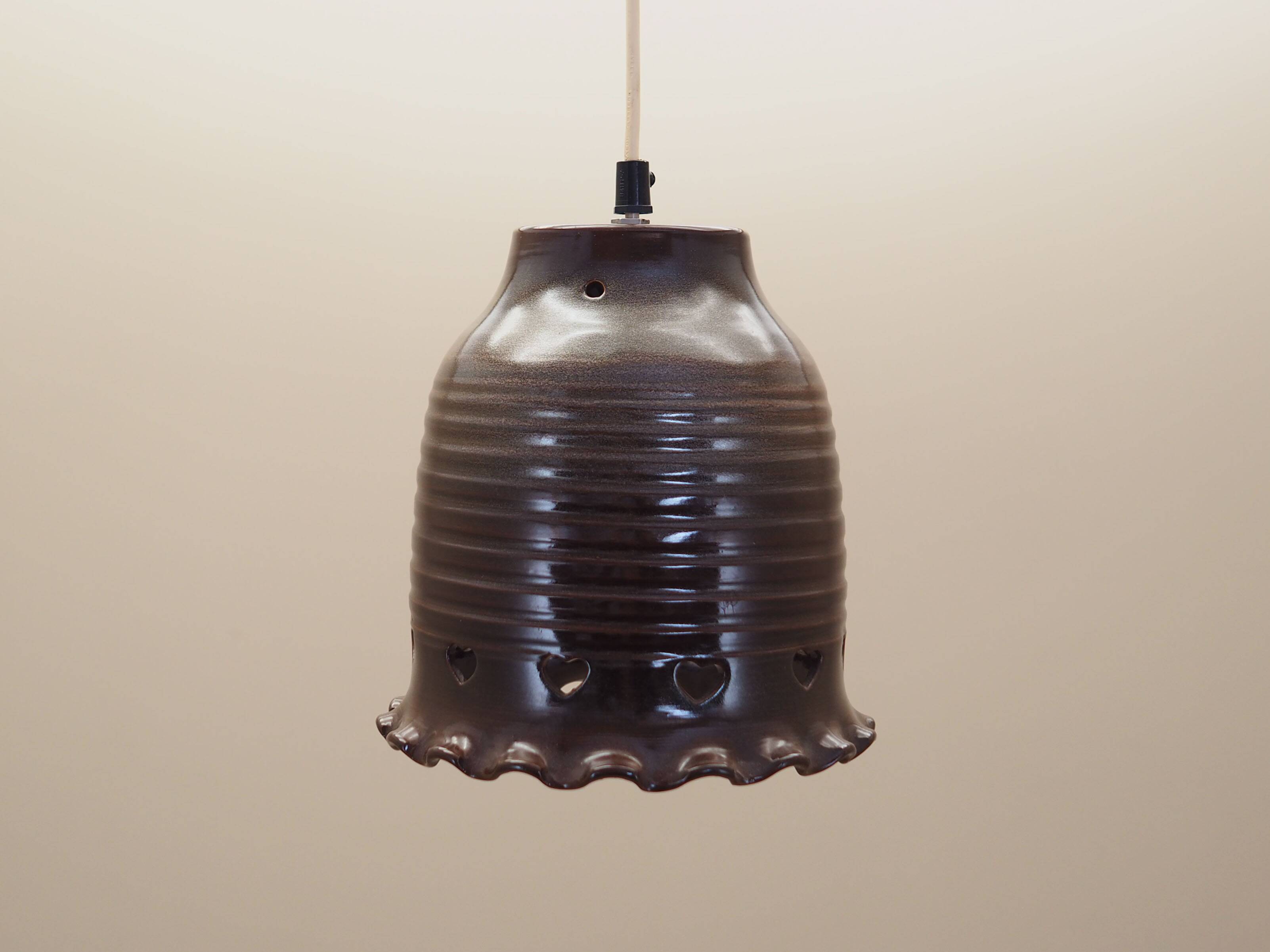 Pendant lamp, Danish design, 1960s, production: Denmark