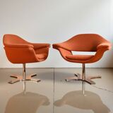 Pair of Hi-Cove swivel armchairs - Ferruccio Laviani for Molteni & Cie