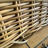 3 seater rattan sofa from Conran shop vintage