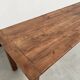 223 cm pine farmhouse table, 1970s