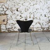 Black series 7 chair Arne Jacobsen for Fritz Hansen