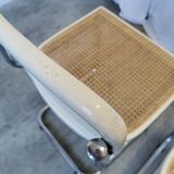 Ensemble de 2 chaises Cesca vintage de Marcel Breuer : chaises de salle à manger en osier style Mid-Century Modern