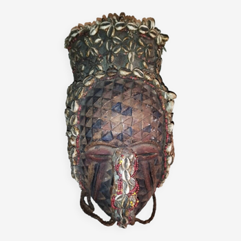 Old African ceremonial mask