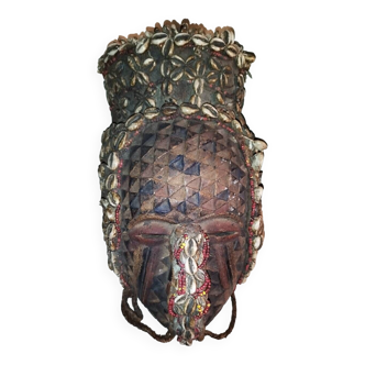 Old African ceremonial mask