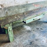 Mint green workbench