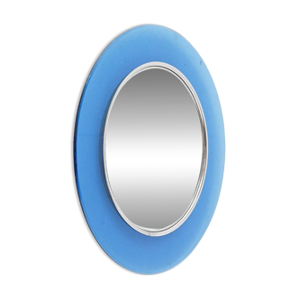 Round wall mirror by Fontana Arte, 1960s