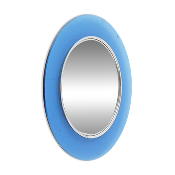 Round wall mirror by Fontana Arte, 1960s