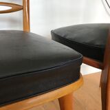 Pair of wooden chairs