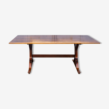 Rosewood table by Gianfranco Frattini for Bernini Italia Year 1957