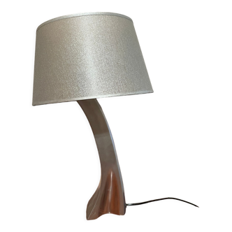 Lampe de table Louis Drimmer design 70 argenté