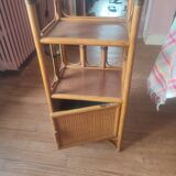 Rattan bedside table or small piece of furniture