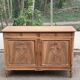 Louis XVI buffet renovated in walnut from the 19th century, 145cm.