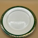 Set of 2 plates Digoin & Sarreguemines