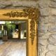 Empire period fireplace mirror, sublime gold leaf, 127cm/106cm