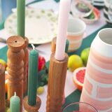 Candle holder - soliflore oak wood marceau