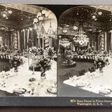 Old photography stereo, stereograph, luxury albumine 1903 Washington, United States