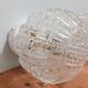 Paire d'appliques globe vintage