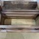 Late 19th century oak wardrobe with its planter