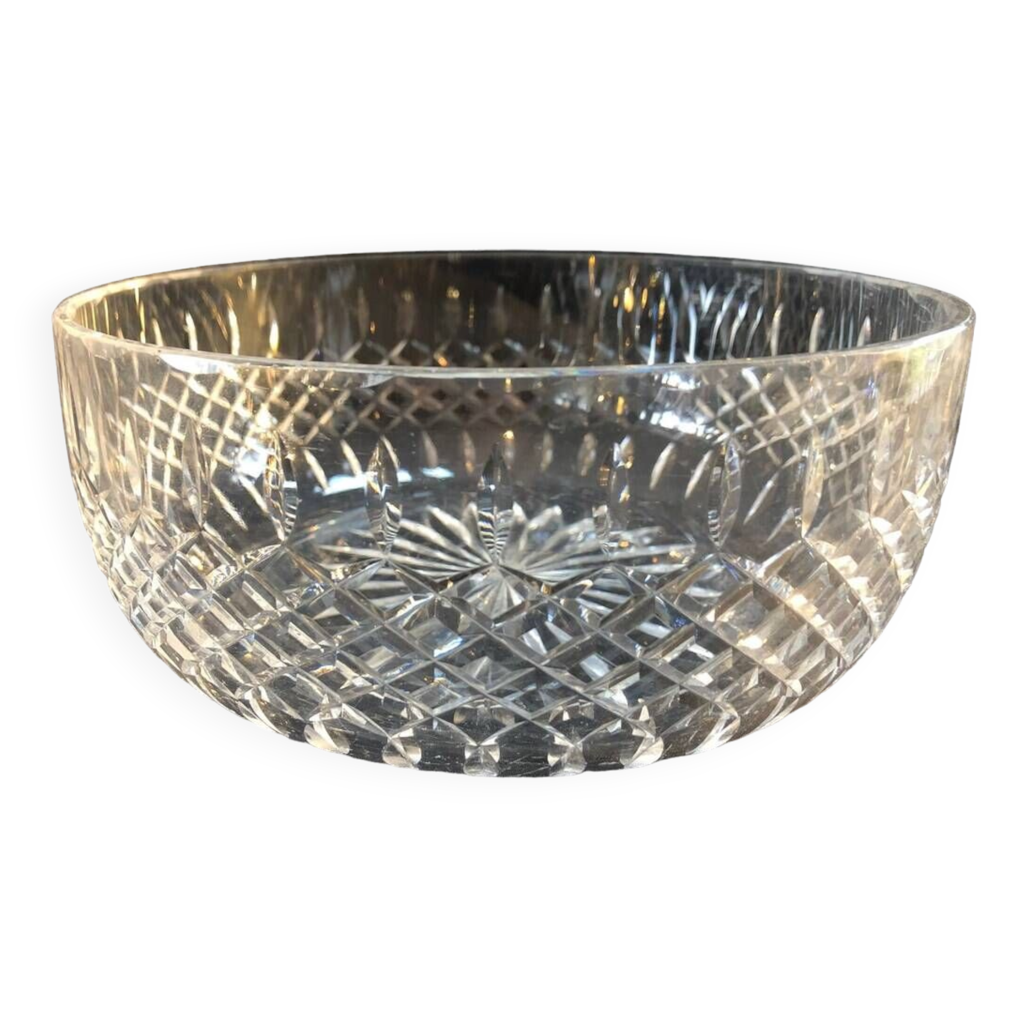St Louis cut crystal bowl