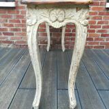 Louis XV style console patinated