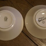 Digoin Sarreguemines Francorusse bowls