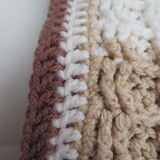 Wool bed throw