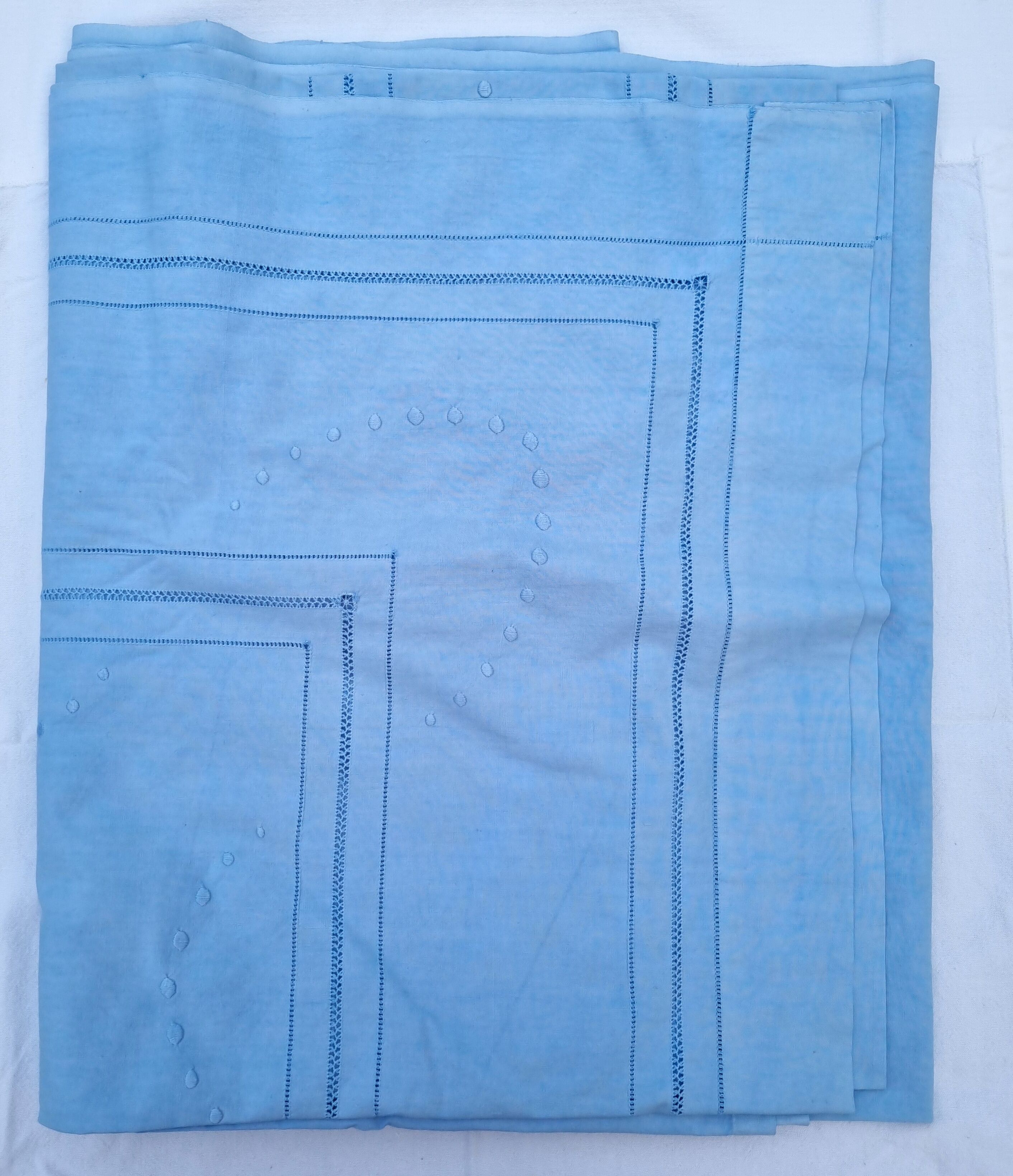 Drap bleu ciel