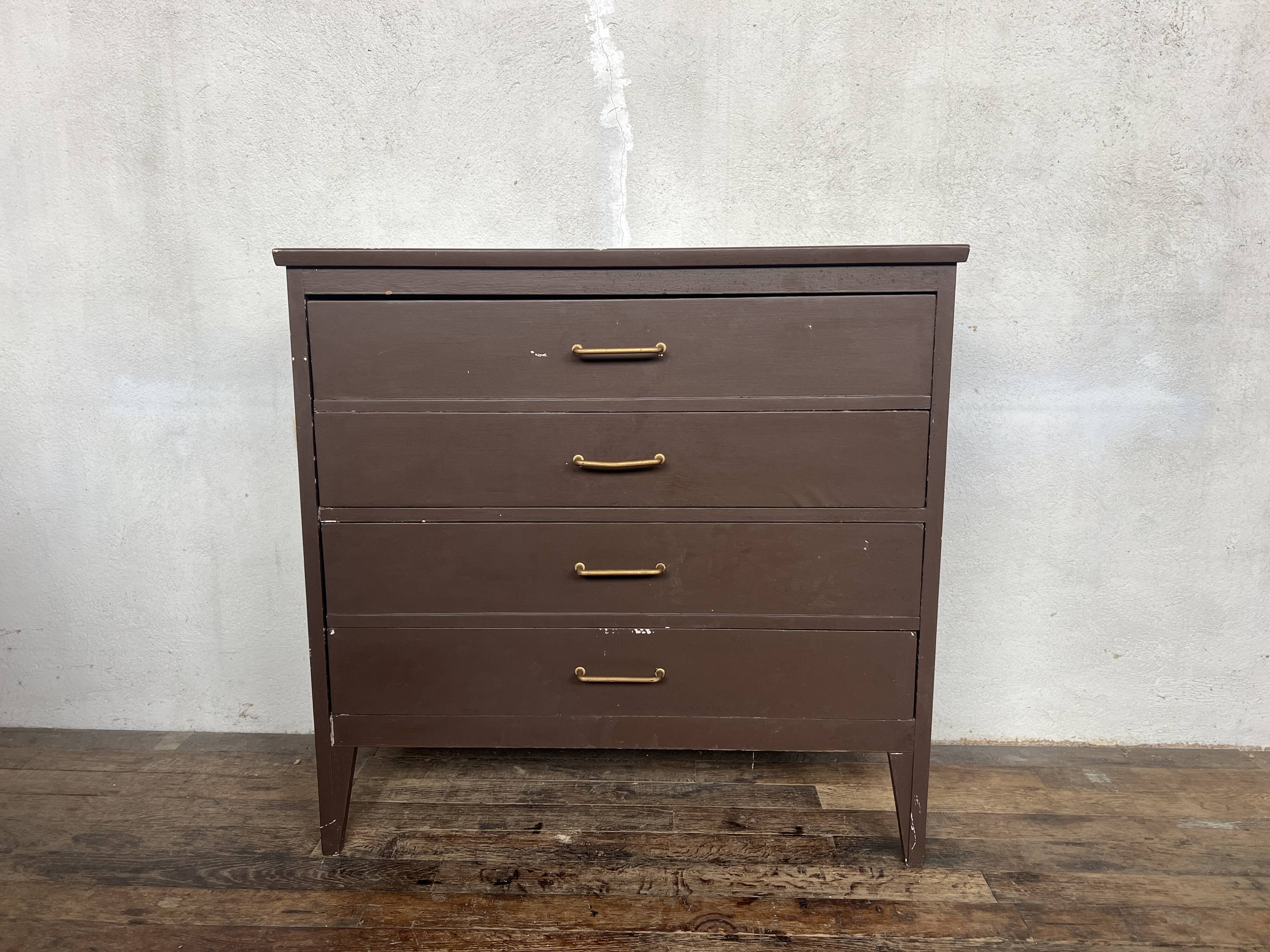 Commode vintage de style scandinave