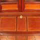 Scriban Bookcase In Solid Mahogany, 18th Century, Louis XVI, Port Furniture
