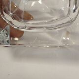 Crystal ashtray signed Daum