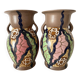Pair of Carl Gebauer Germany vases, ceramic, 1930s