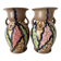 Pair of Carl Gebauer Germany vases, ceramic, 1930s