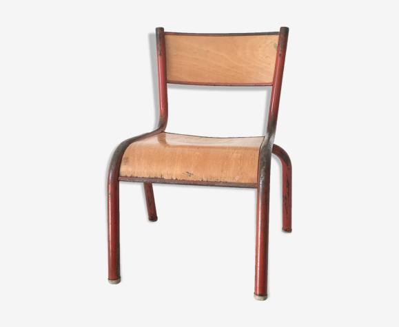 Chaise d’écolier vintage