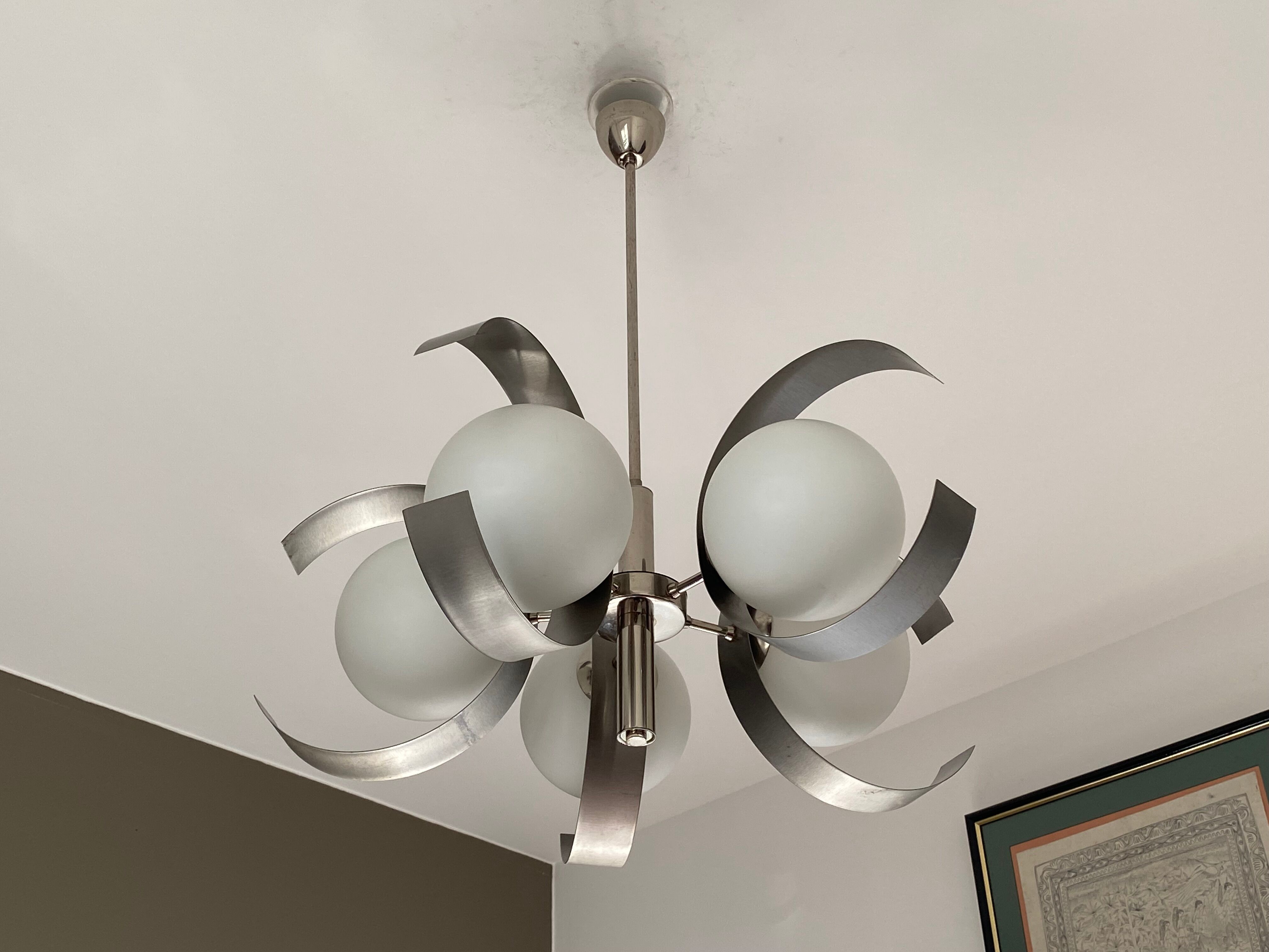 Chandelier "sputnik" 1970