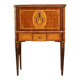 Secrétaire cabinet bargueno style Louis XVI en marqueterie de bois précieux