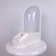 Plastic space age lamp with plug from Hagberg for Ikea