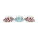 Digoin striped coffee cups