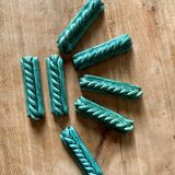 Set of 7 vintage ceramic knife holders