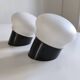 Charlotte Perriand Selection – Pair of “Les Arcs 1800” Wall Lights – Circa 1970