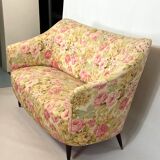 Mid-century Italian two-seater sofa