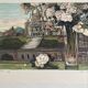 Numbered and signed lithograph by Michel Henry - Urban landscape - Paris
