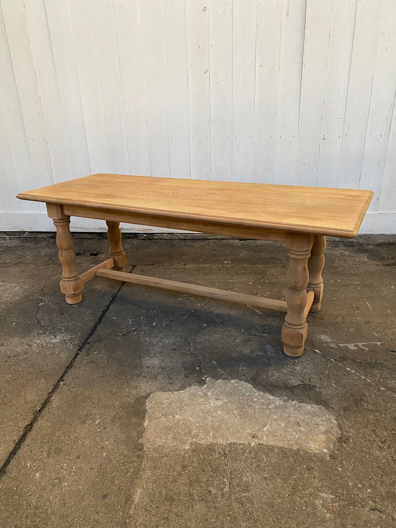 Oak farmhouse table