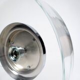 Italian glass lamp , 1980s